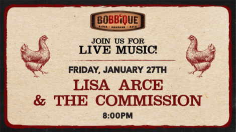Lisa arce & the commission live music jan 27 at 8 pm