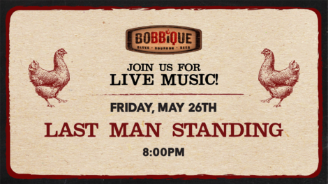 join us for live music friday may 26th last man standing 8 pm