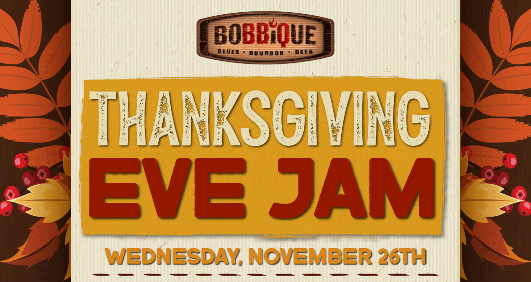 Thanksgiving Eve Jam is almost here! ? Get ready for LIVE MUSIC with Wiggum at 6pm and The Attorneys at 9PM on November 26th! Let’s pack the house, BBQ-style.